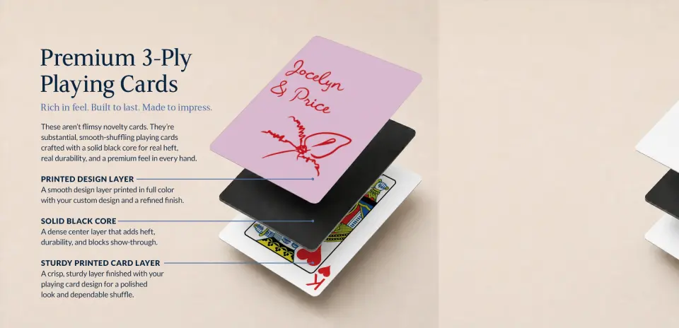 Wedding Playing Cards