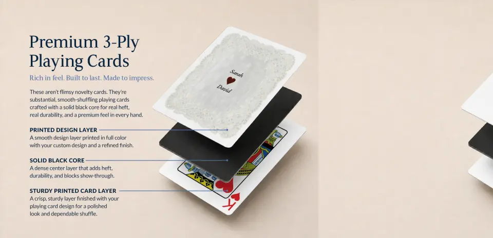 Wedding Playing Cards