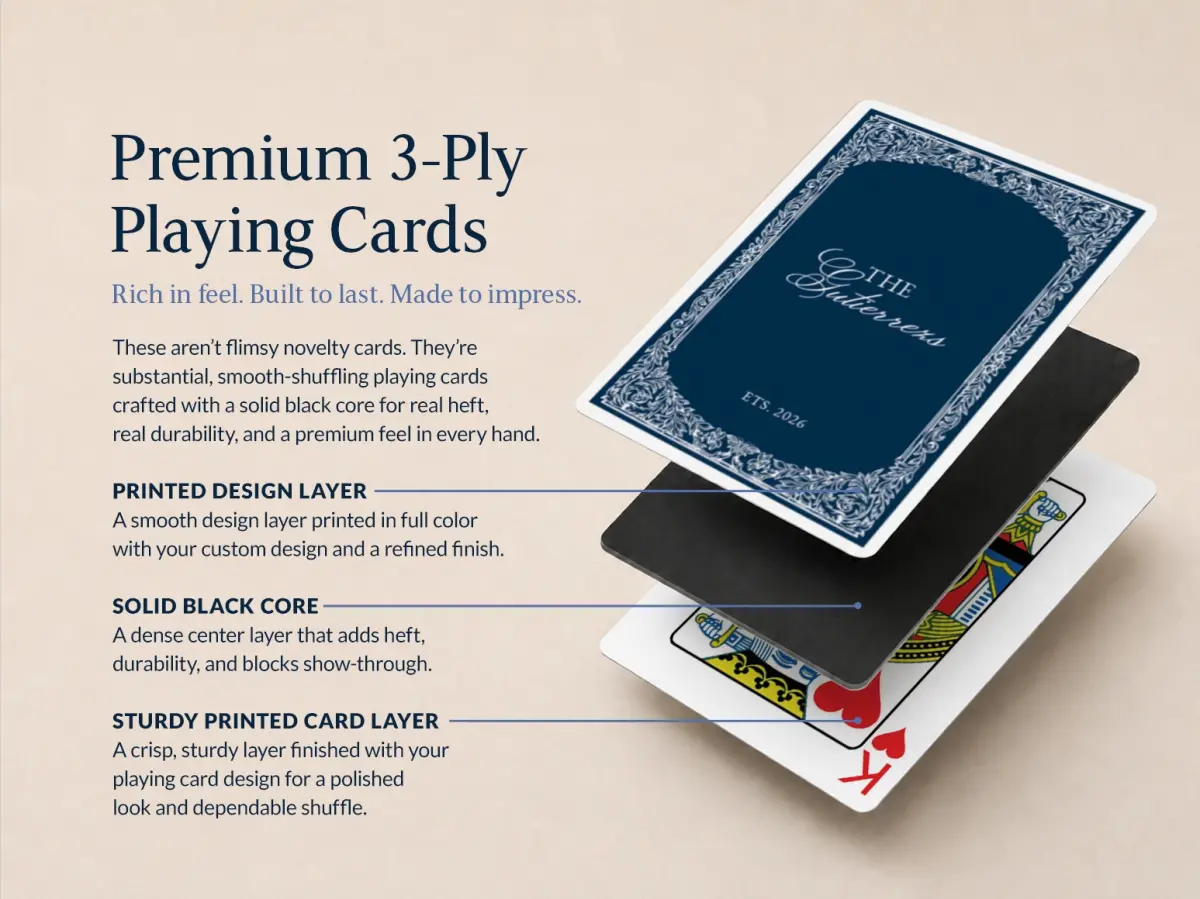 Wedding Playing Cards