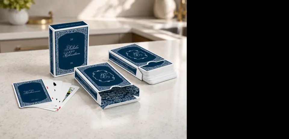Wedding Playing Cards