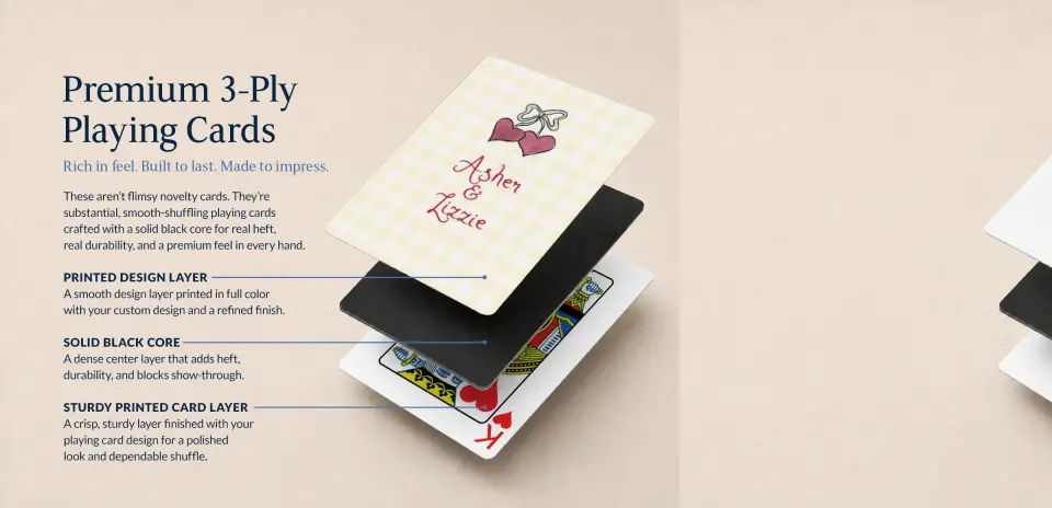Wedding Playing Cards