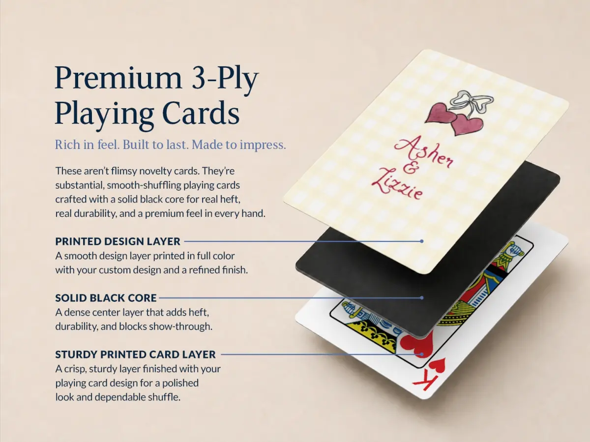 Wedding Playing Cards