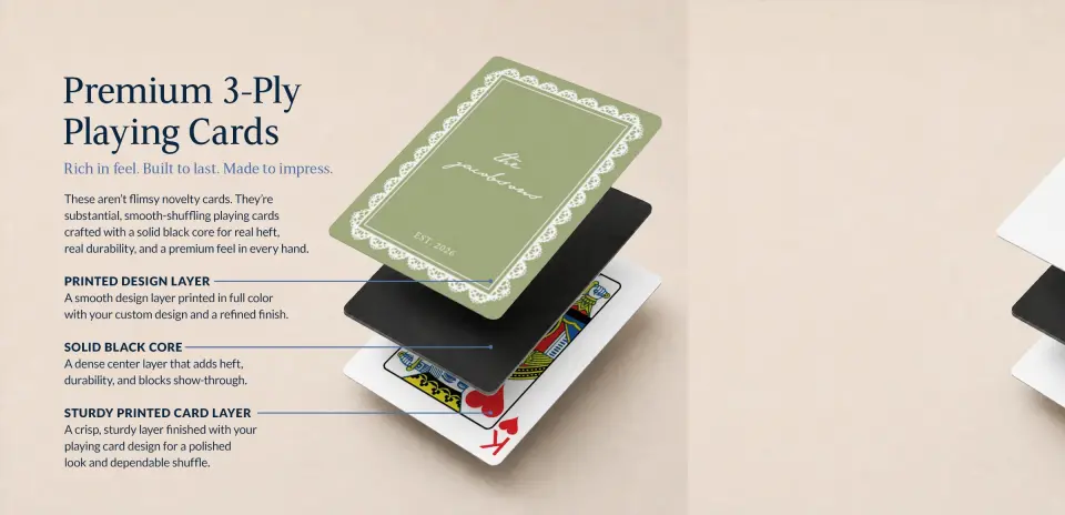 Wedding Playing Cards
