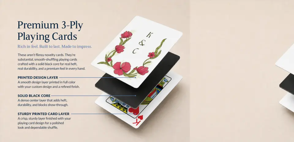 Wedding Playing Cards