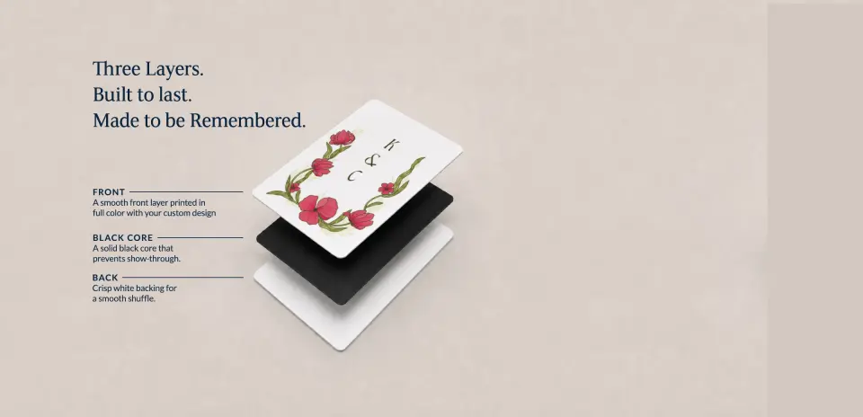 Wedding Playing Cards