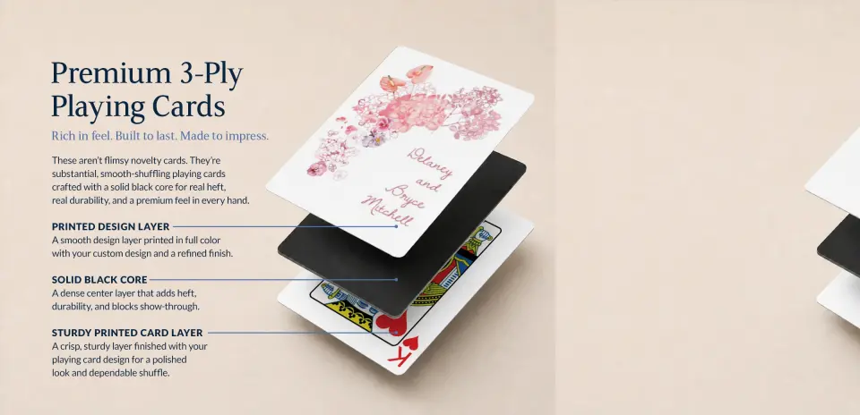 Wedding Playing Cards
