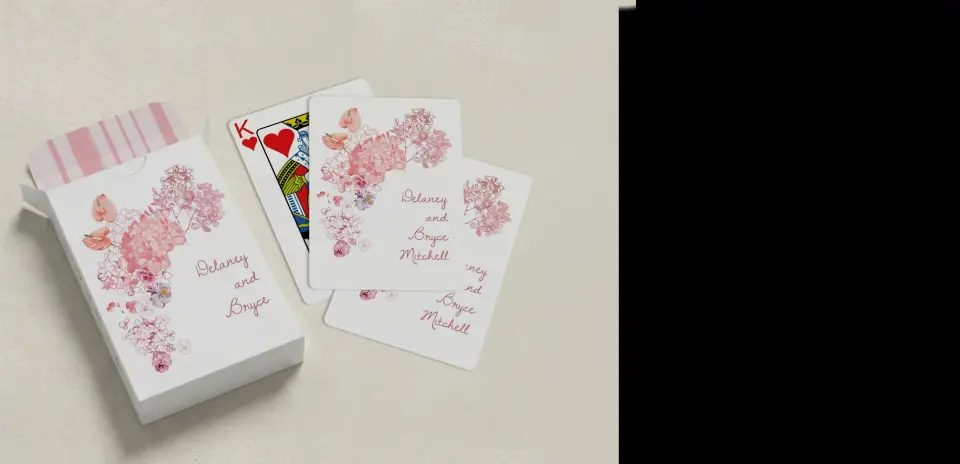 Wedding Playing Cards