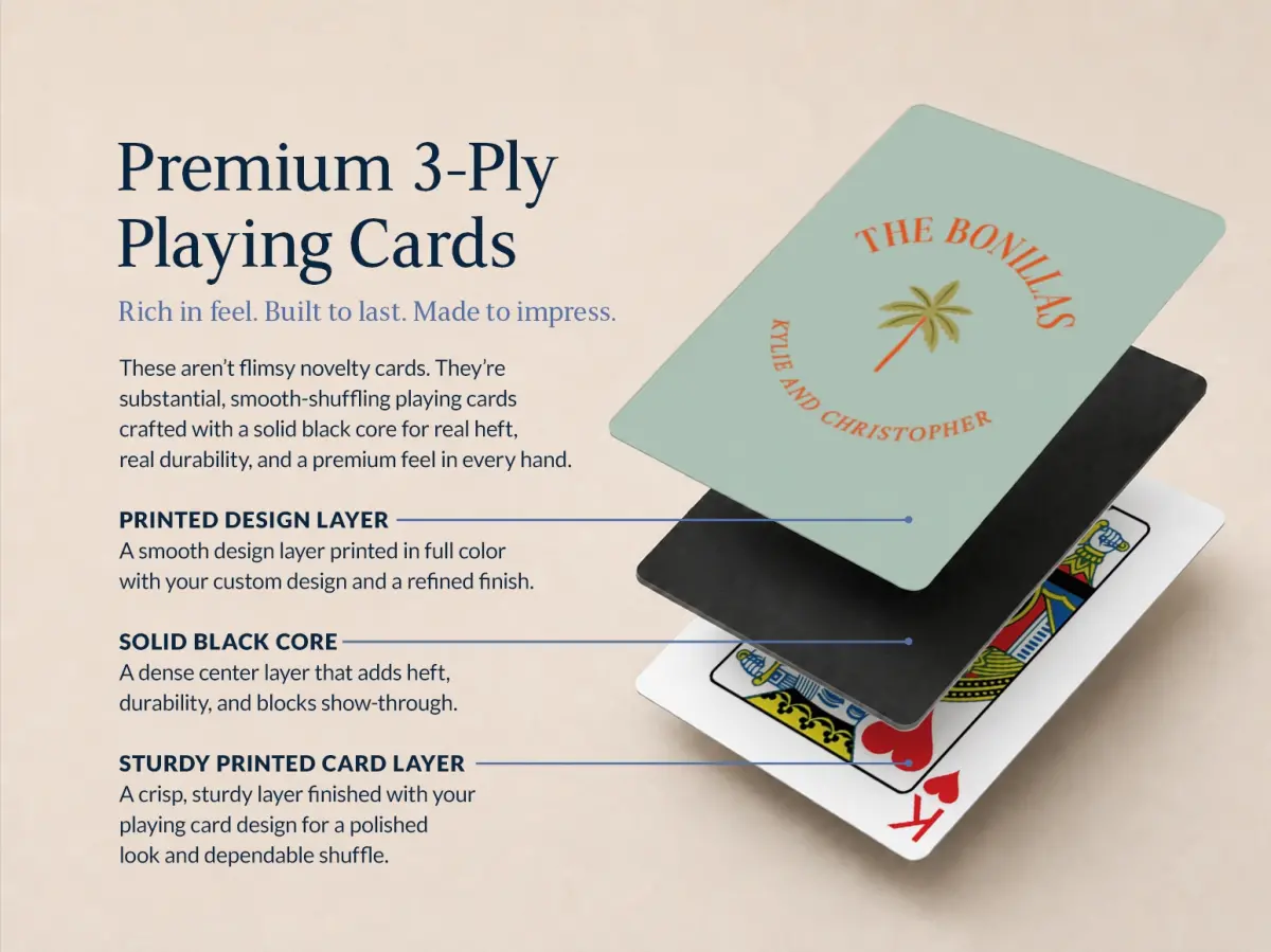 Wedding Playing Cards