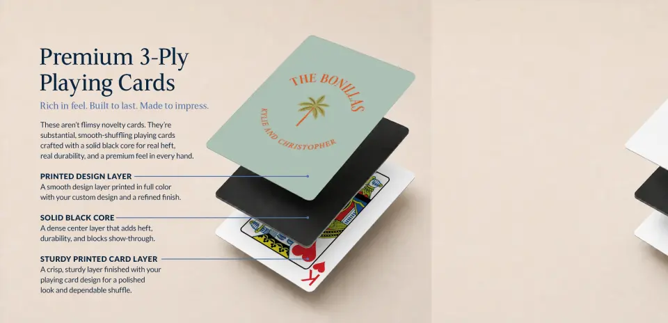 Wedding Playing Cards