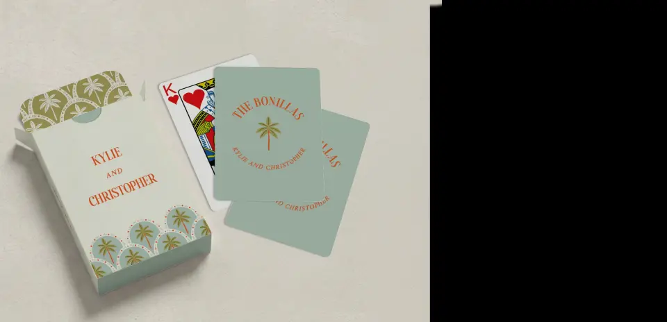 Wedding Playing Cards