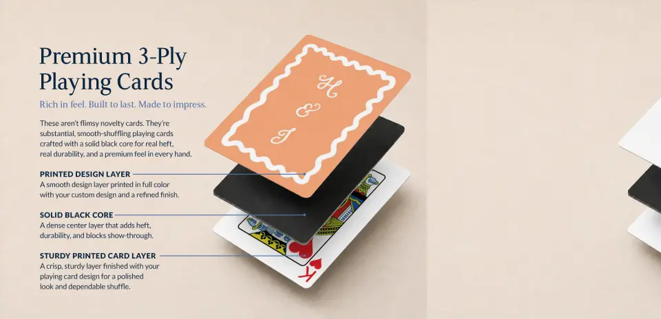 Wedding Playing Cards