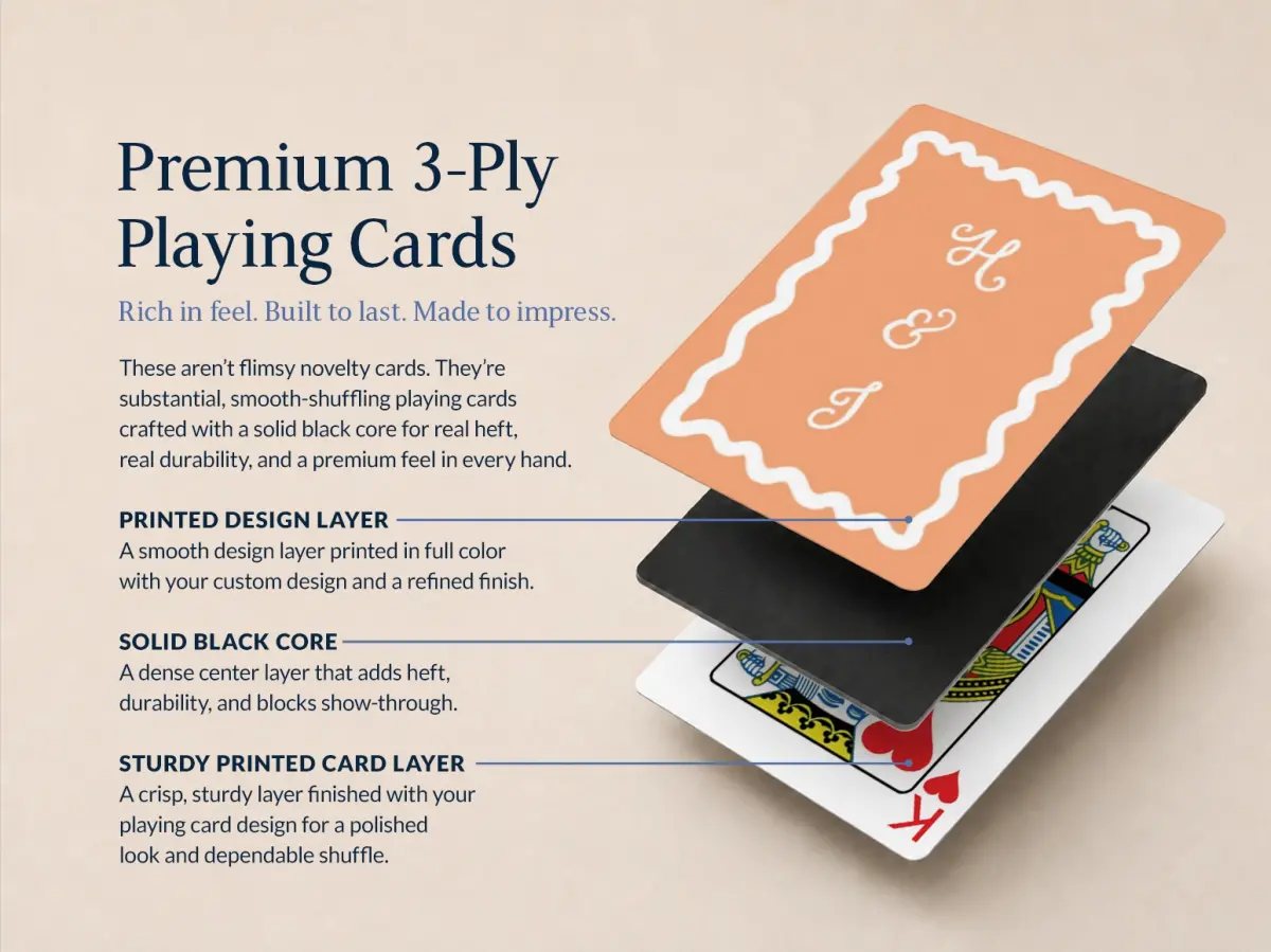 Wedding Playing Cards