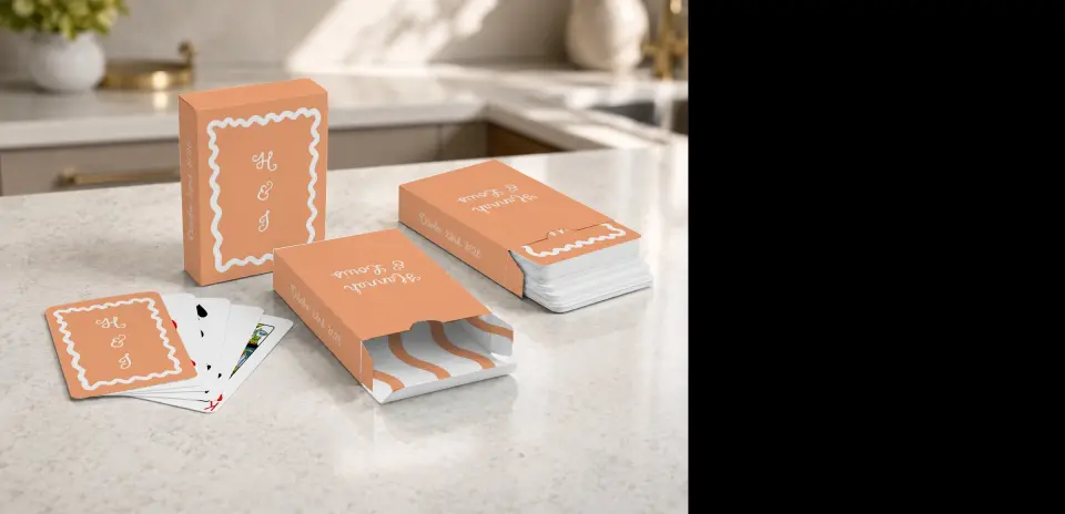 Wedding Playing Cards