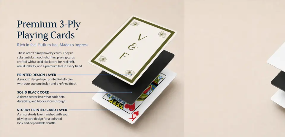 Wedding Playing Cards