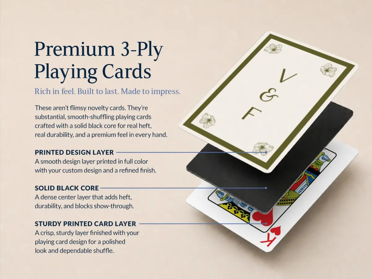 Wedding Playing Cards