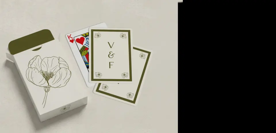 Wedding Playing Cards