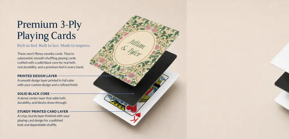Wedding Playing Cards