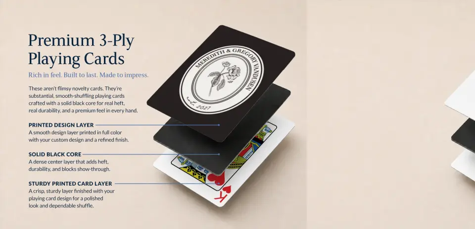 Wedding Playing Cards