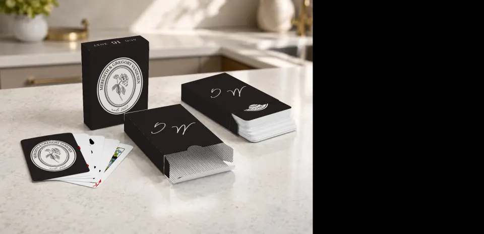 Wedding Playing Cards
