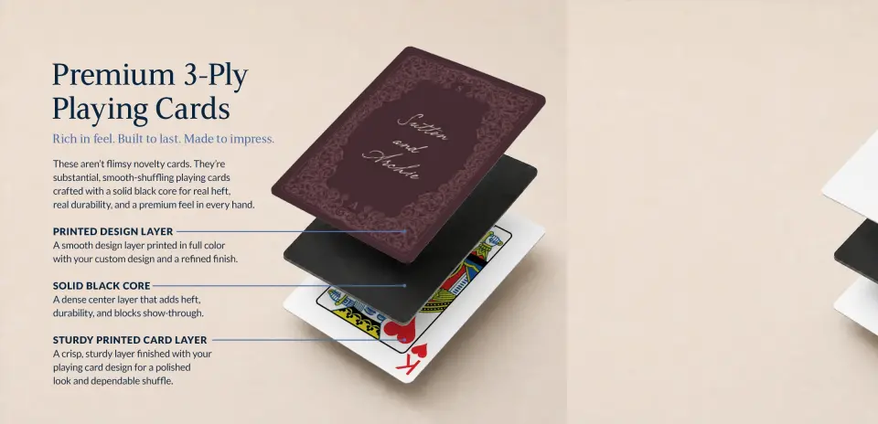Wedding Playing Cards