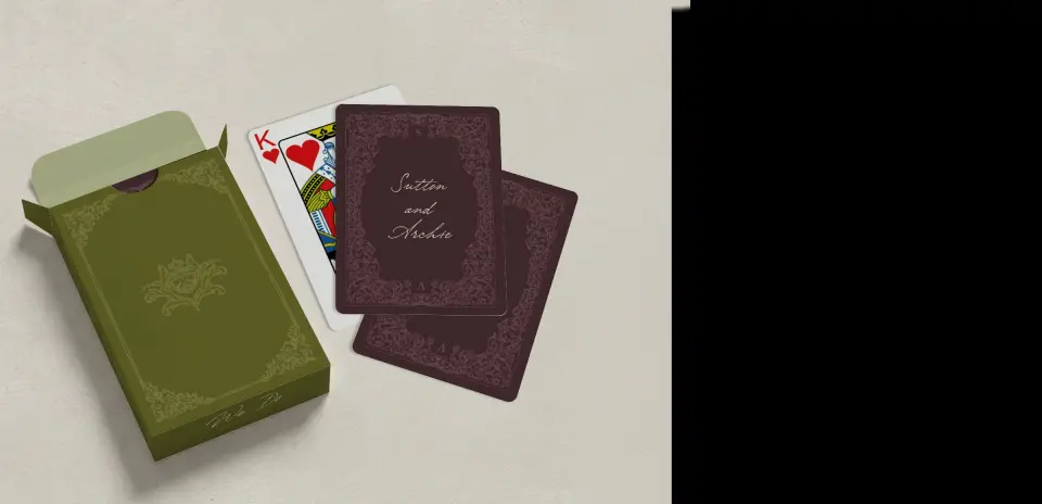 Wedding Playing Cards
