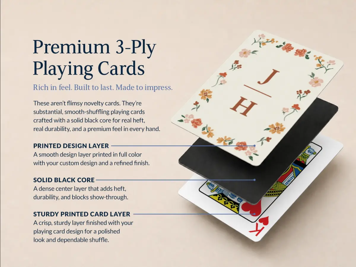 Wedding Playing Cards