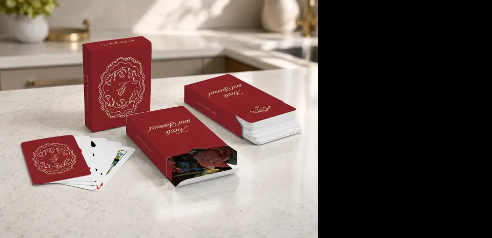 Wedding Playing Cards