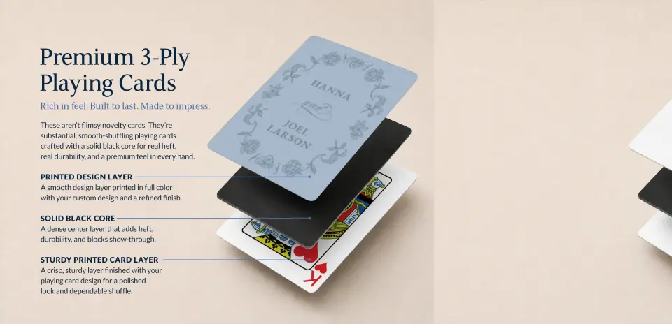 Wedding Playing Cards