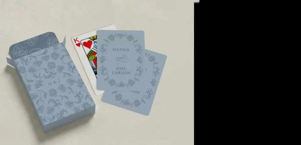 Wedding Playing Cards