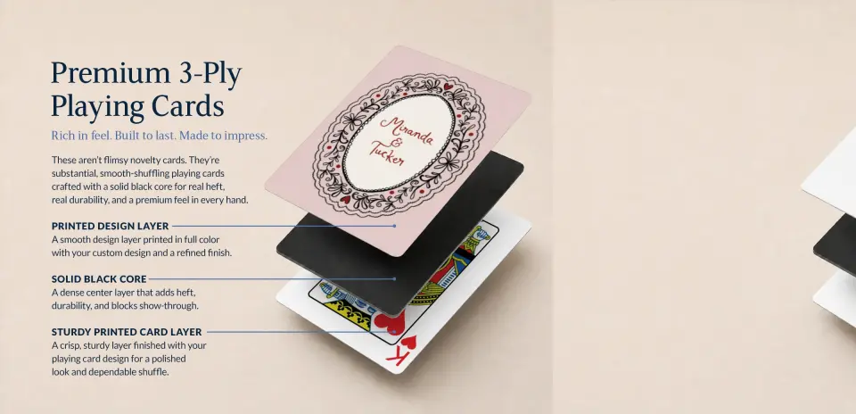 Wedding Playing Cards