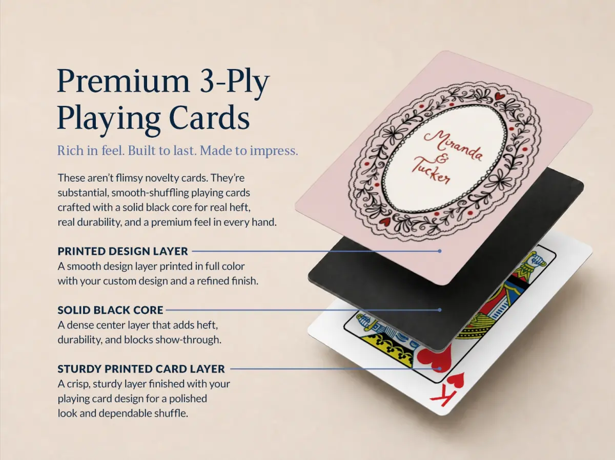 Wedding Playing Cards