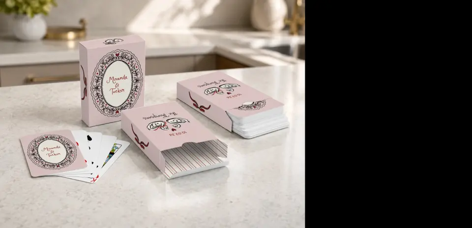 Wedding Playing Cards