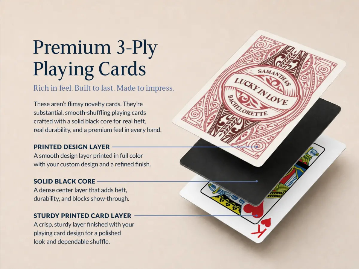 Wedding Playing Cards
