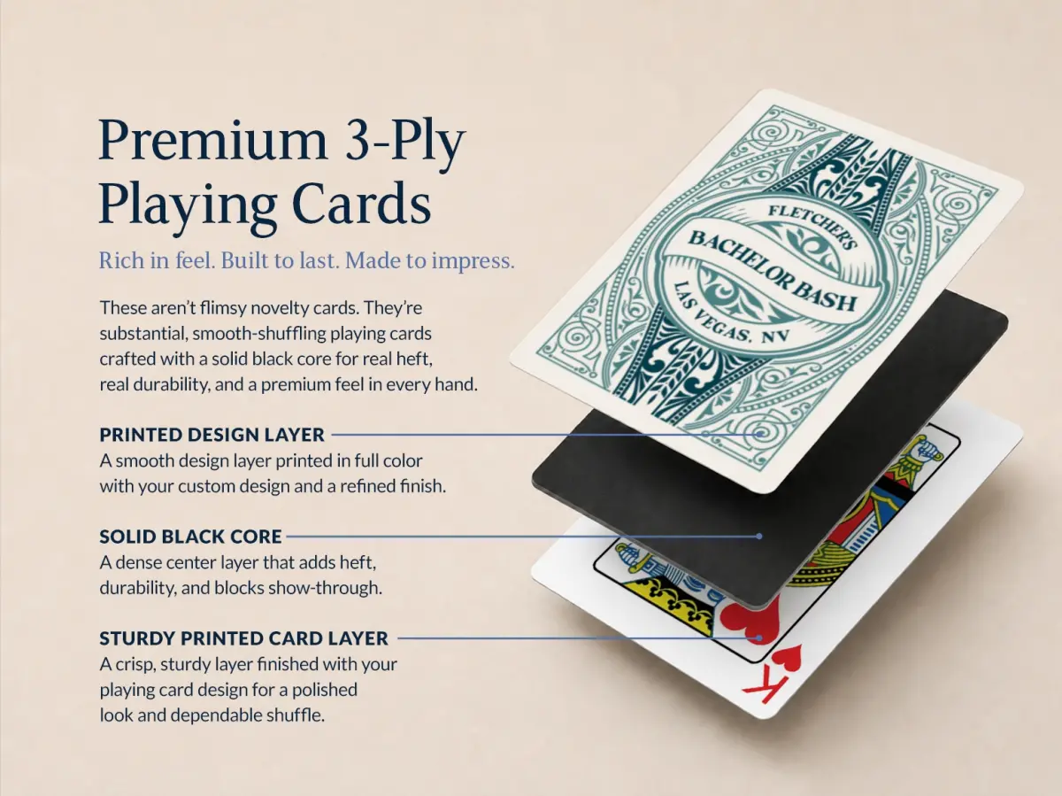 Wedding Playing Cards