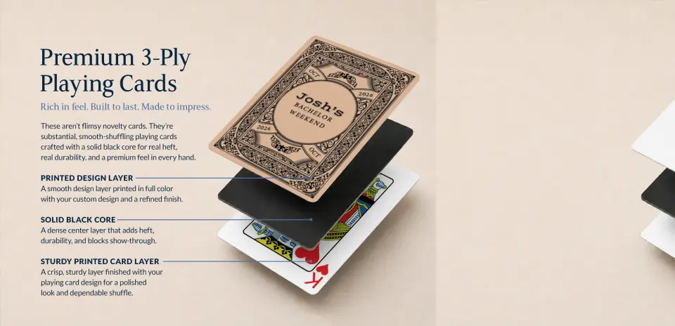 Wedding Playing Cards