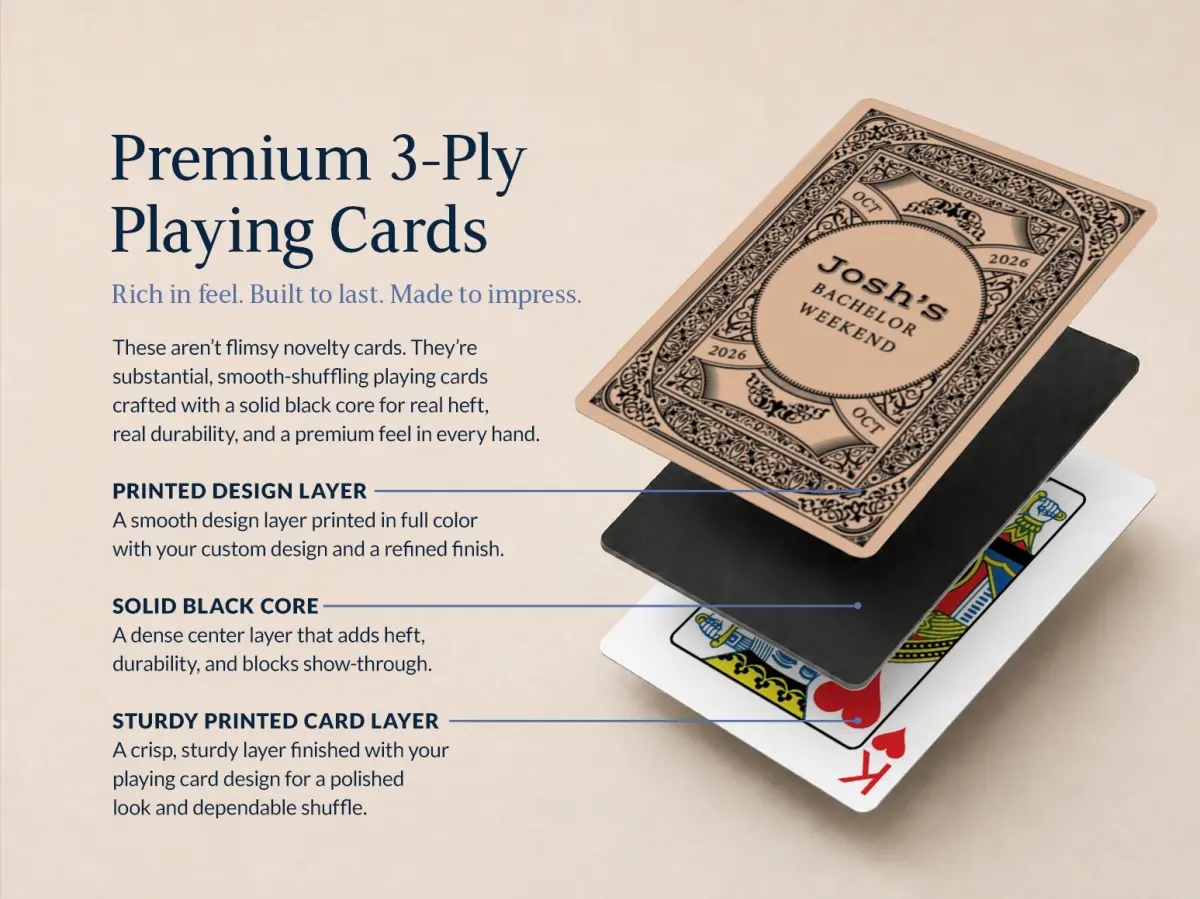 Wedding Playing Cards