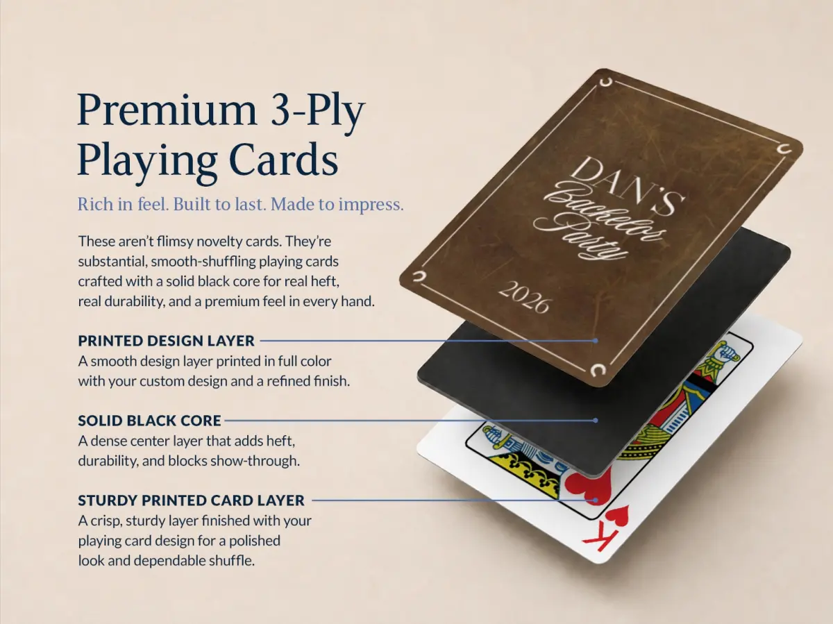 Wedding Playing Cards
