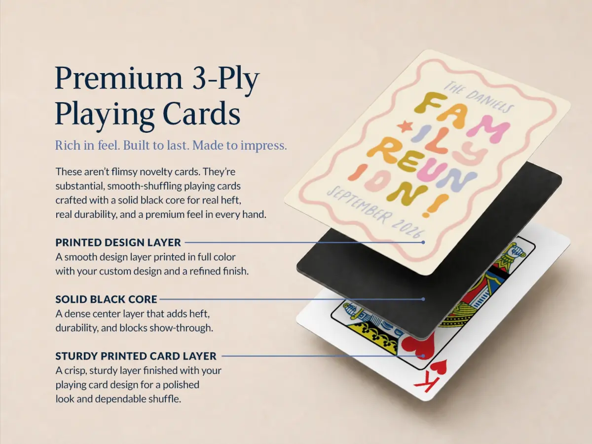 Wedding Playing Cards