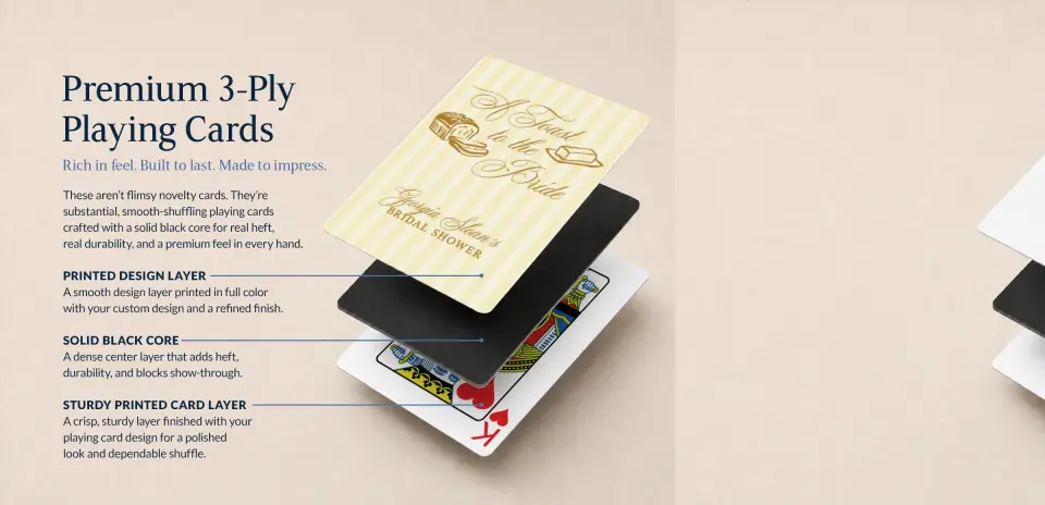 Wedding Playing Cards