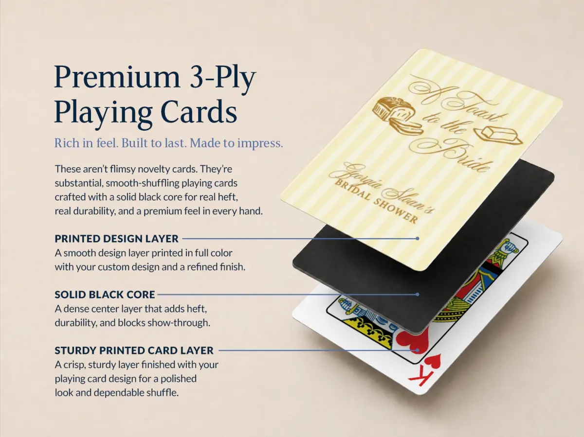 Wedding Playing Cards