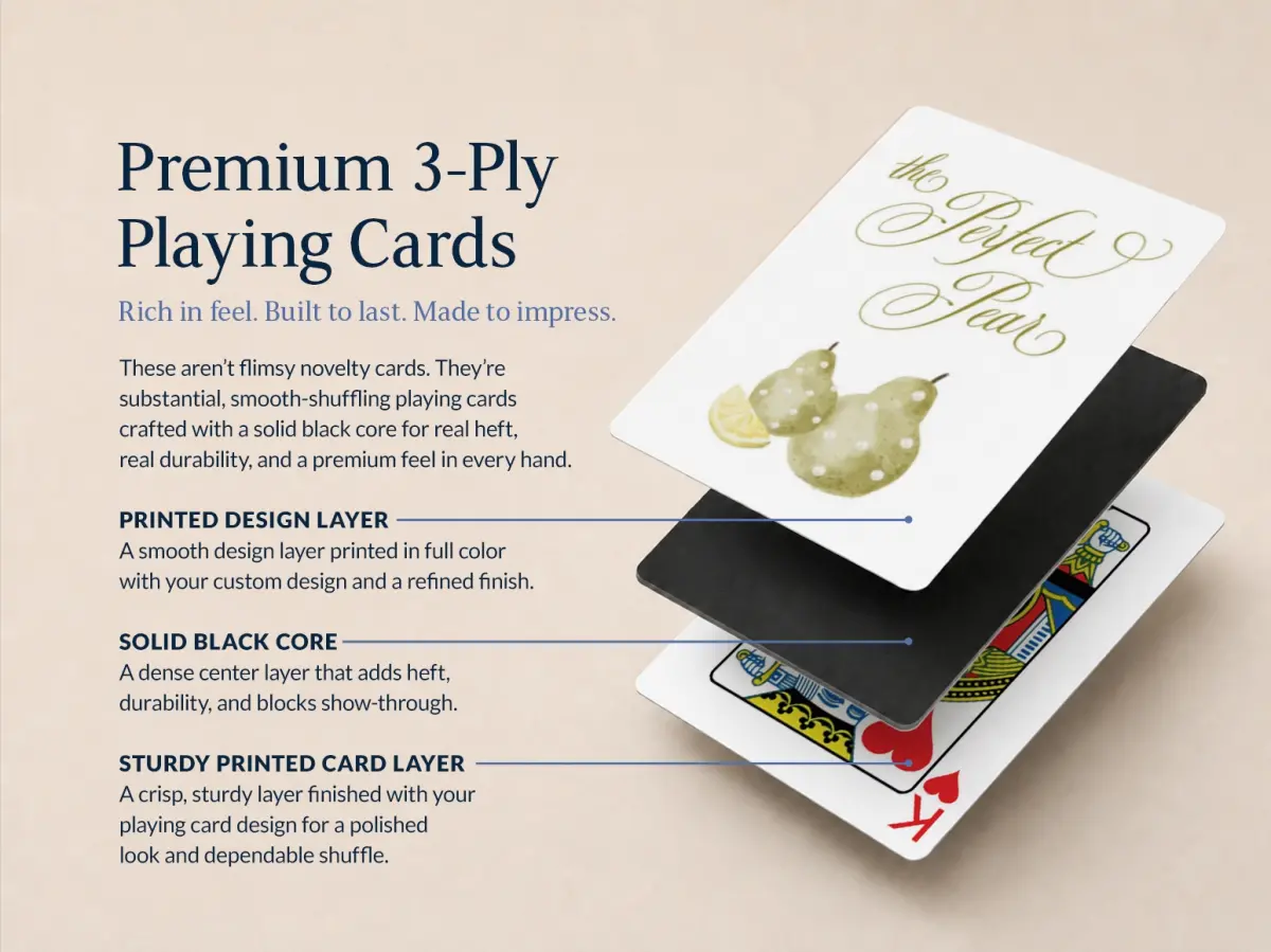 Wedding Playing Cards