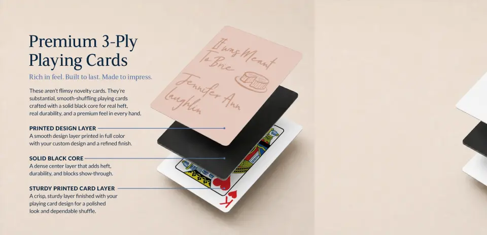 Wedding Playing Cards