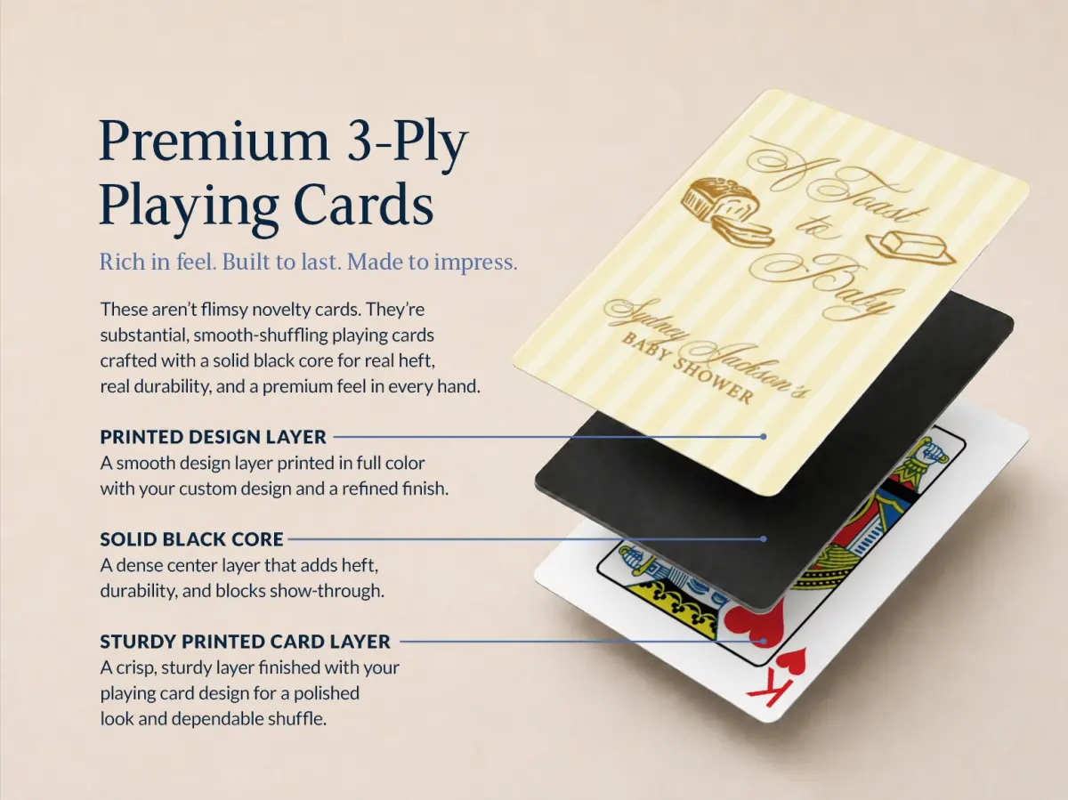 Wedding Playing Cards