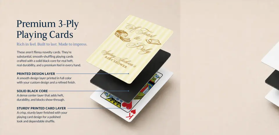 Wedding Playing Cards