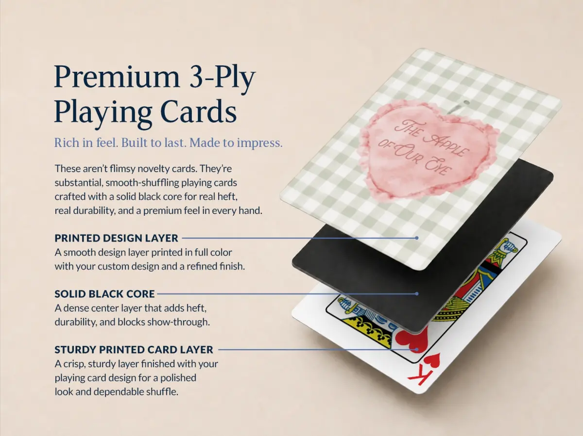 Wedding Playing Cards