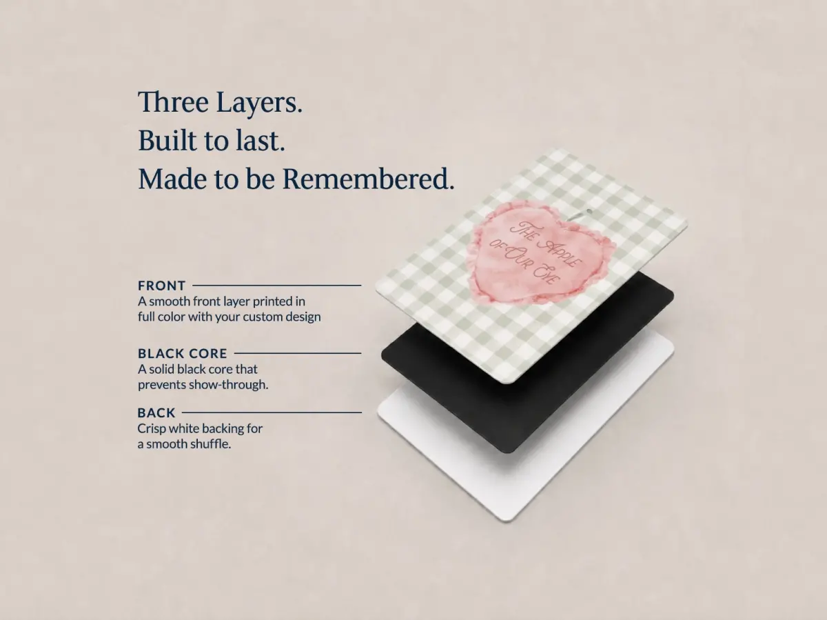 Wedding Playing Cards