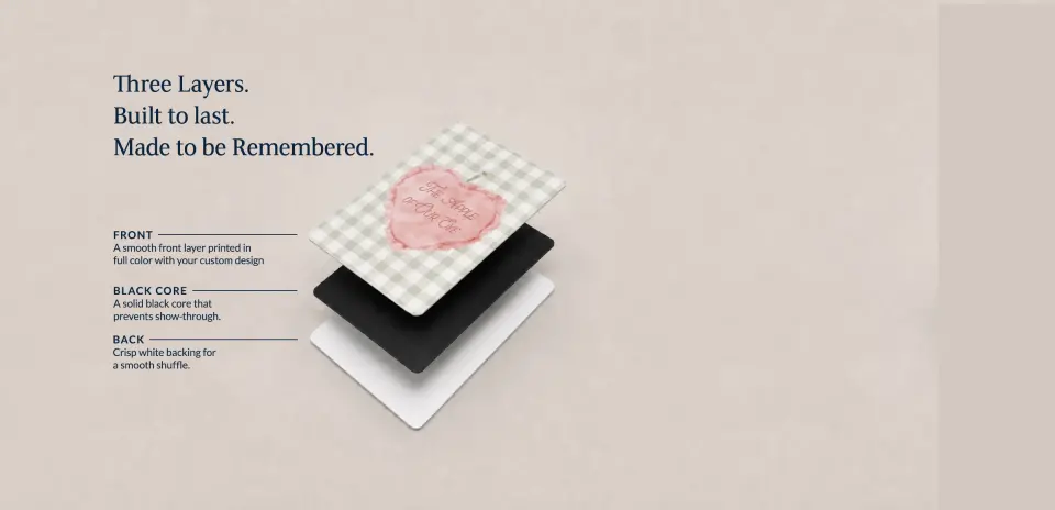 Wedding Playing Cards