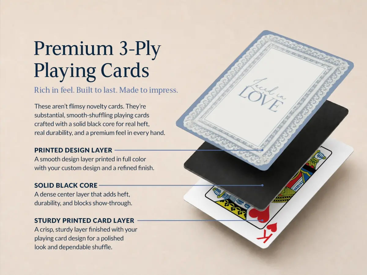 Wedding Playing Cards