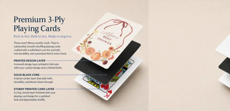Wedding Playing Cards