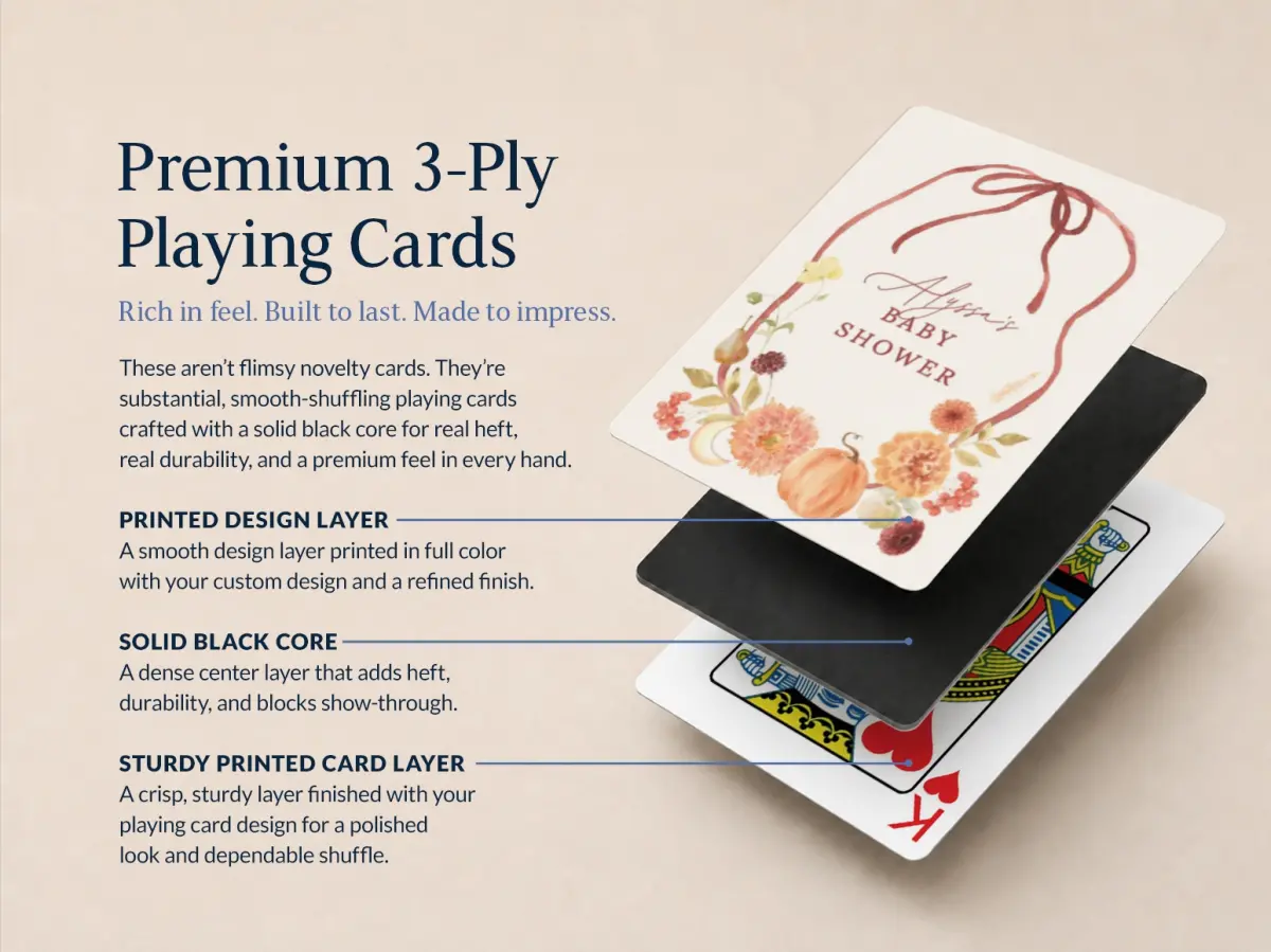 Wedding Playing Cards